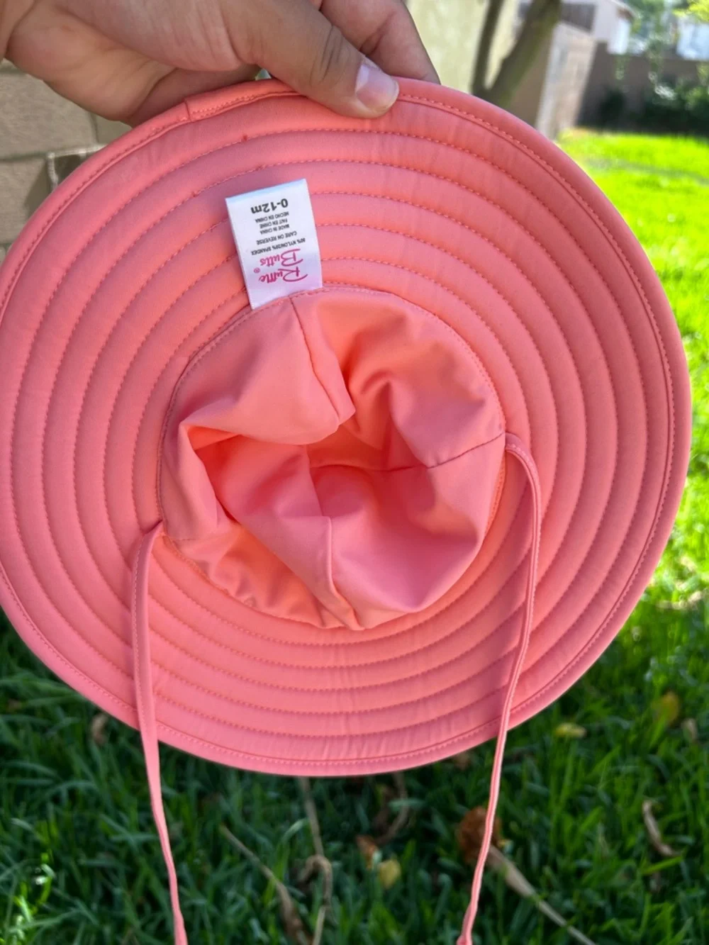 RuffleButts Pink Sun Hat